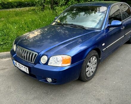 Синий Киа Маджентис, объемом двигателя 2 л и пробегом 300 тыс. км за 2500 $, фото 1 на Automoto.ua