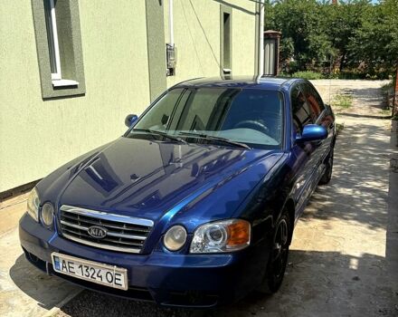 Синий Киа Маджентис, объемом двигателя 2 л и пробегом 380 тыс. км за 2600 $, фото 1 на Automoto.ua