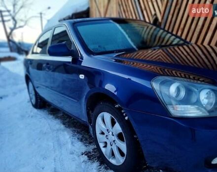 Синий Киа Маджентис, объемом двигателя 2 л и пробегом 318 тыс. км за 4400 $, фото 1 на Automoto.ua