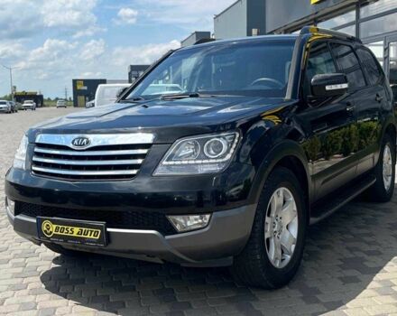 Черный Киа Мохаве, объемом двигателя 3 л и пробегом 194 тыс. км за 13990 $, фото 2 на Automoto.ua
