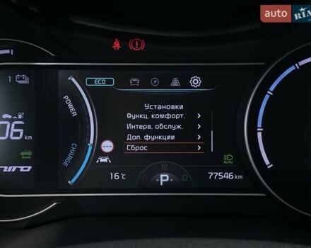 Білий Кіа Niro, об'ємом двигуна 0 л та пробігом 77 тис. км за 21900 $, фото 40 на Automoto.ua