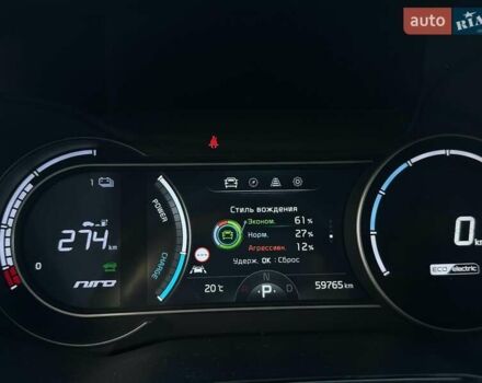 Білий Кіа Niro, об'ємом двигуна 0 л та пробігом 59 тис. км за 23800 $, фото 38 на Automoto.ua