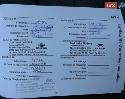 Білий Кіа Niro, об'ємом двигуна 0 л та пробігом 59 тис. км за 24900 $, фото 76 на Automoto.ua