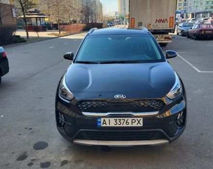 Черный Киа Niro, объемом двигателя 1.58 л и пробегом 82 тыс. км за 19600 $, фото 1 на Automoto.ua