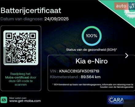 Черный Киа Niro, объемом двигателя 0 л и пробегом 89 тыс. км за 19899 $, фото 2 на Automoto.ua