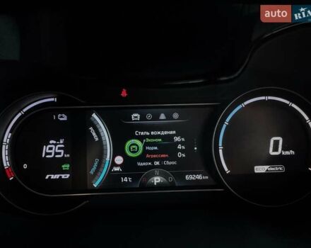 Чорний Кіа Niro, об'ємом двигуна 0 л та пробігом 69 тис. км за 23200 $, фото 54 на Automoto.ua