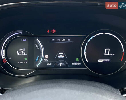 Чорний Кіа Niro, об'ємом двигуна 0 л та пробігом 64 тис. км за 23700 $, фото 48 на Automoto.ua