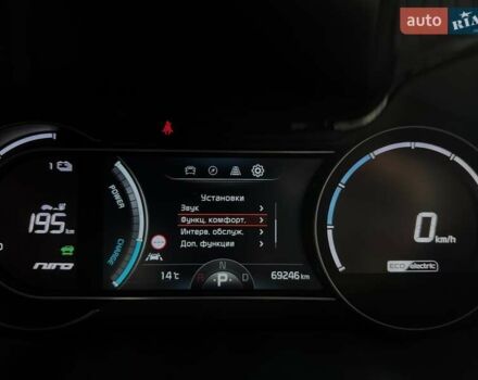 Чорний Кіа Niro, об'ємом двигуна 0 л та пробігом 69 тис. км за 23200 $, фото 51 на Automoto.ua