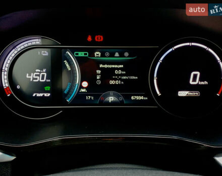 Чорний Кіа Niro, об'ємом двигуна 0 л та пробігом 67 тис. км за 20999 $, фото 35 на Automoto.ua