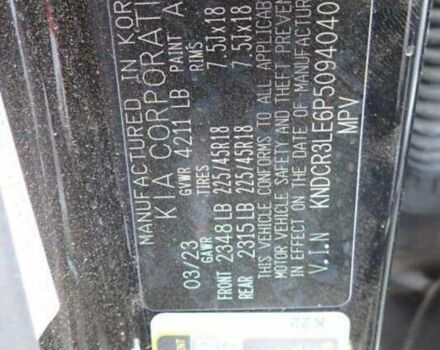 Черный Киа Niro, объемом двигателя 1.58 л и пробегом 9 тыс. км за 16500 $, фото 21 на Automoto.ua