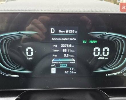 Черный Киа Niro, объемом двигателя 1.58 л и пробегом 43 тыс. км за 26000 $, фото 11 на Automoto.ua