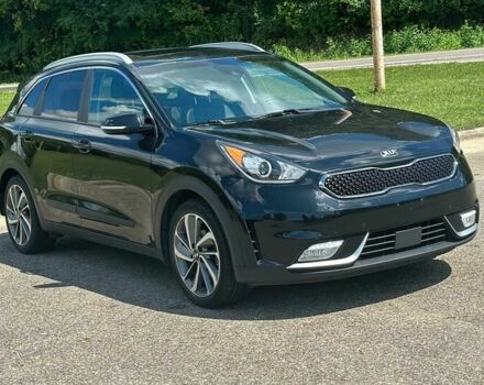 Черный Киа Niro, объемом двигателя 1.6 л и пробегом 76 тыс. км за 11950 $, фото 1 на Automoto.ua