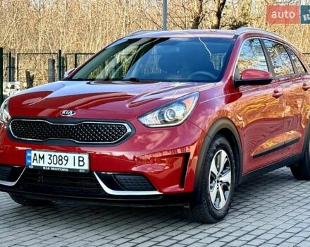 Красный Киа Niro, объемом двигателя 1.59 л и пробегом 115 тыс. км за 16900 $, фото 15 на Automoto.ua