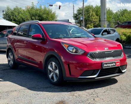 Красный Киа Niro, объемом двигателя 1.6 л и пробегом 82 тыс. км за 17290 $, фото 2 на Automoto.ua