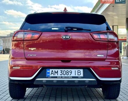 Красный Киа Niro, объемом двигателя 1.59 л и пробегом 115 тыс. км за 16900 $, фото 9 на Automoto.ua