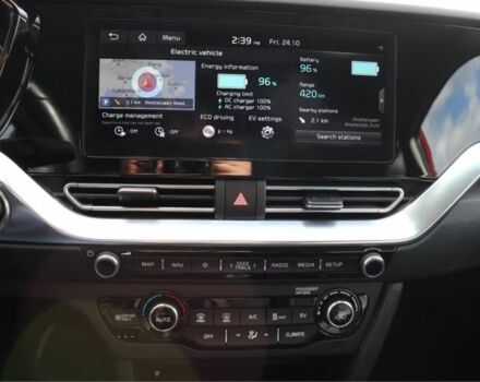 Красный Киа Niro, объемом двигателя 0 л и пробегом 84 тыс. км за 18368 $, фото 11 на Automoto.ua