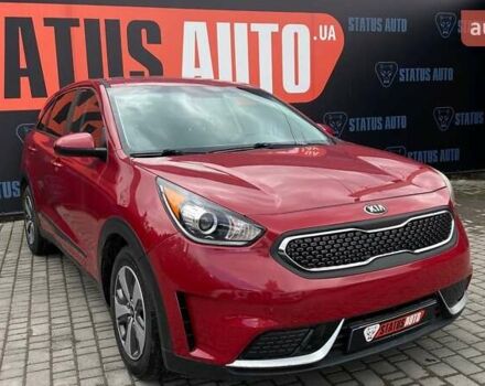 Красный Киа Niro, объемом двигателя 1.58 л и пробегом 60 тыс. км за 14200 $, фото 1 на Automoto.ua