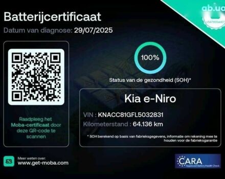 Киа Niro 2020 в Львове на Automoto.ua Киа Niro, объемом двигателя 0 л и пробегом 64 тыс. км за 22700 $, фото 1 на Automoto.ua