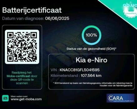 Кіа Niro, об'ємом двигуна 0 л та пробігом 107 тис. км за 21950 $, фото 1 на Automoto.ua