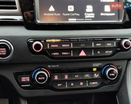 Серый Киа Niro, объемом двигателя 1.6 л и пробегом 73 тыс. км за 20600 $, фото 24 на Automoto.ua