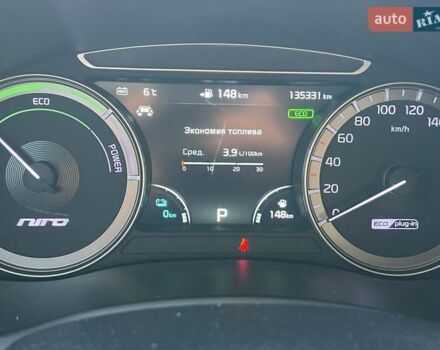 Серый Киа Niro, объемом двигателя 1.58 л и пробегом 135 тыс. км за 17999 $, фото 22 на Automoto.ua