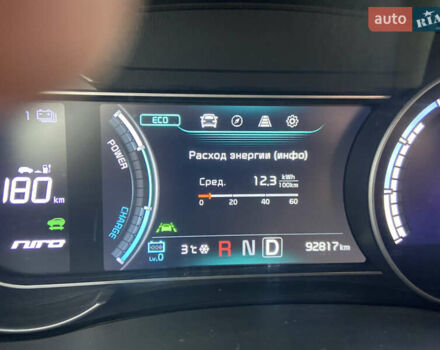 Сірий Кіа Niro, об'ємом двигуна 0 л та пробігом 92 тис. км за 18800 $, фото 39 на Automoto.ua