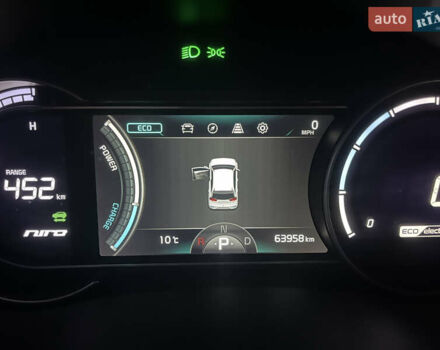 Серый Киа Niro, объемом двигателя 0 л и пробегом 64 тыс. км за 17900 $, фото 6 на Automoto.ua