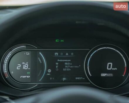 Сірий Кіа Niro, об'ємом двигуна 1.6 л та пробігом 84 тис. км за 21500 $, фото 29 на Automoto.ua