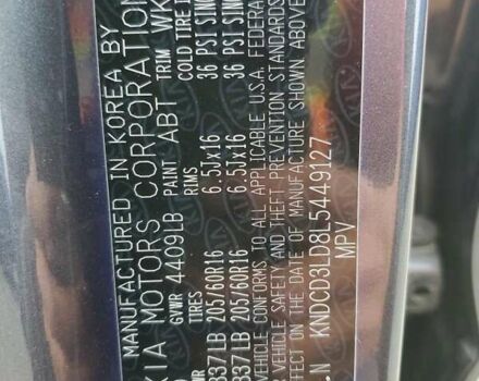 Серый Киа Niro, объемом двигателя 1.6 л и пробегом 57 тыс. км за 3300 $, фото 12 на Automoto.ua