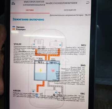 Серый Киа Niro, объемом двигателя 0 л и пробегом 58 тыс. км за 23800 $, фото 21 на Automoto.ua