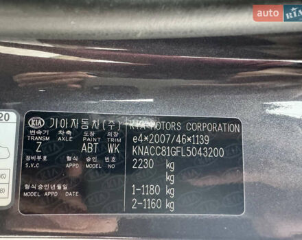 Серый Киа Niro, объемом двигателя 0 л и пробегом 109 тыс. км за 20500 $, фото 56 на Automoto.ua