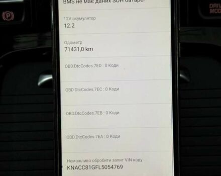 Сірий Кіа Niro, об'ємом двигуна 0 л та пробігом 71 тис. км за 21999 $, фото 100 на Automoto.ua