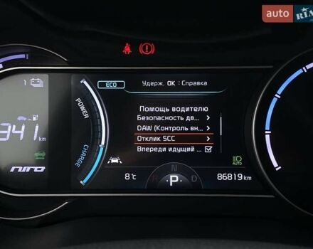 Сірий Кіа Niro, об'ємом двигуна 0 л та пробігом 86 тис. км за 23400 $, фото 44 на Automoto.ua