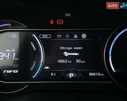 Сірий Кіа Niro, об'ємом двигуна 0 л та пробігом 86 тис. км за 23400 $, фото 51 на Automoto.ua