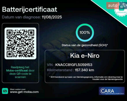 Серый Киа Niro, объемом двигателя 0 л и пробегом 117 тыс. км за 19500 $, фото 10 на Automoto.ua