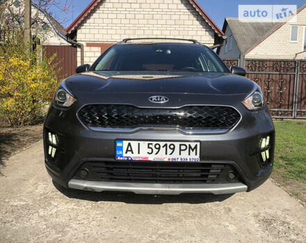 Сірий Кіа Niro, об'ємом двигуна 1.58 л та пробігом 38 тис. км за 27800 $, фото 27 на Automoto.ua