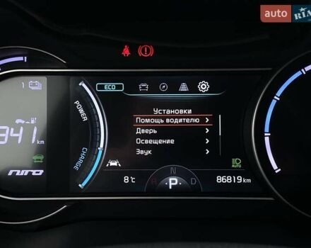 Сірий Кіа Niro, об'ємом двигуна 0 л та пробігом 86 тис. км за 23400 $, фото 42 на Automoto.ua