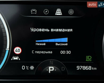 Сірий Кіа Niro, об'ємом двигуна 0 л та пробігом 97 тис. км за 22900 $, фото 44 на Automoto.ua