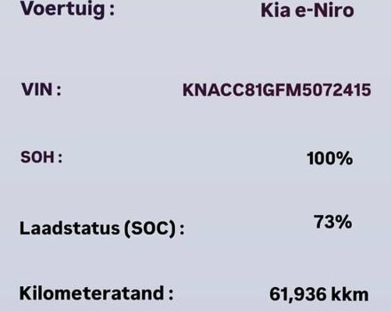 Серый Киа Niro, объемом двигателя 0 л и пробегом 62 тыс. км за 24600 $, фото 1 на Automoto.ua