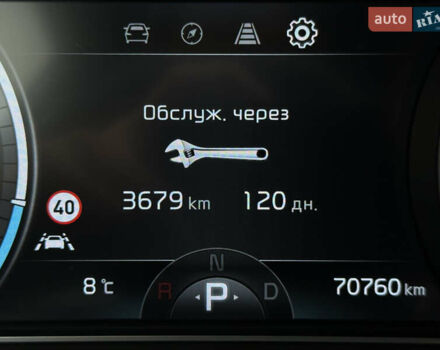 Серый Киа Niro, объемом двигателя 0 л и пробегом 70 тыс. км за 24400 $, фото 64 на Automoto.ua