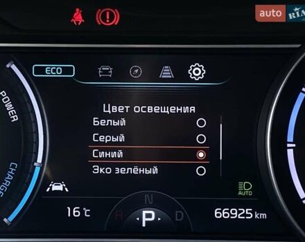 Сірий Кіа Niro, об'ємом двигуна 0 л та пробігом 66 тис. км за 23200 $, фото 33 на Automoto.ua