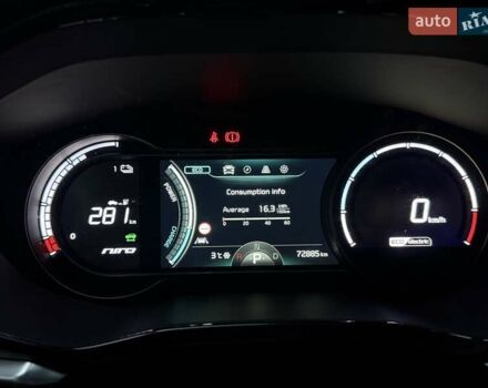 Сірий Кіа Niro, об'ємом двигуна 0 л та пробігом 72 тис. км за 22999 $, фото 48 на Automoto.ua