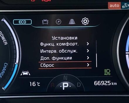 Сірий Кіа Niro, об'ємом двигуна 0 л та пробігом 66 тис. км за 23200 $, фото 30 на Automoto.ua