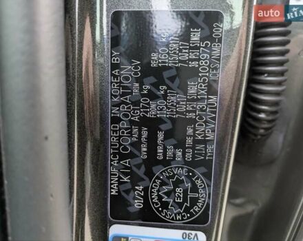 Серый Киа Niro, объемом двигателя 0 л и пробегом 29 тыс. км за 25900 $, фото 6 на Automoto.ua