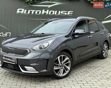 Серый Киа Niro, объемом двигателя 1.58 л и пробегом 111 тыс. км за 18500 $, фото 1 на Automoto.ua