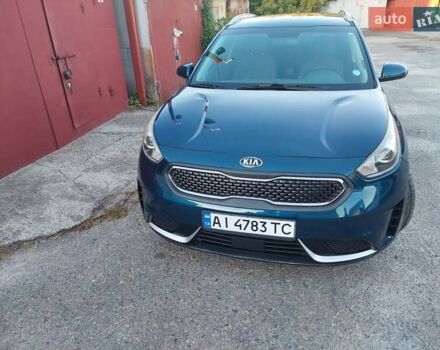 Синий Киа Niro, объемом двигателя 1.58 л и пробегом 160 тыс. км за 14200 $, фото 13 на Automoto.ua
