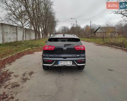 Синий Киа Niro, объемом двигателя 1.58 л и пробегом 219 тыс. км за 16200 $, фото 3 на Automoto.ua