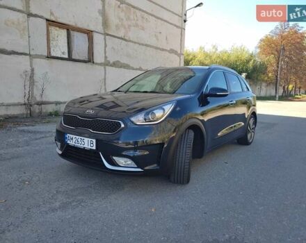 Синий Киа Niro, объемом двигателя 1.58 л и пробегом 187 тыс. км за 16650 $, фото 6 на Automoto.ua