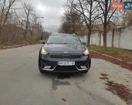 Синий Киа Niro, объемом двигателя 1.58 л и пробегом 219 тыс. км за 16200 $, фото 7 на Automoto.ua