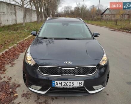 Синий Киа Niro, объемом двигателя 1.58 л и пробегом 219 тыс. км за 16200 $, фото 10 на Automoto.ua